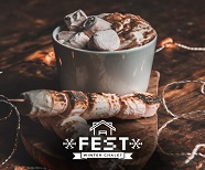 A Winter Chalet pop up has opened at FEST Camden Roof Gardens