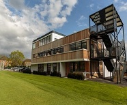 An unusual meeting venue in Guildford - the Cricket Pavilion