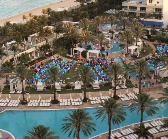 The Fontainebleau Miami – a great hotel for a large group
